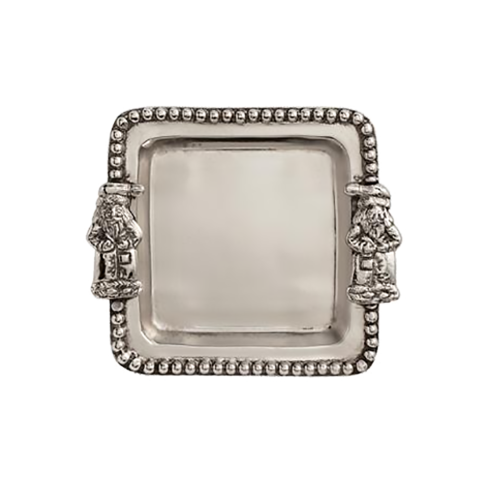 Cast Aluminum Christmas Trinket Trays