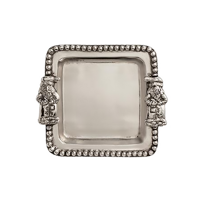 Cast Aluminum Christmas Trinket Trays