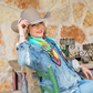 Fringe "The Wait" by Courtney Robertson Silk Wild Rag