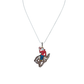 Coreen Cordova Bucking Bronco Cowboy Pendant