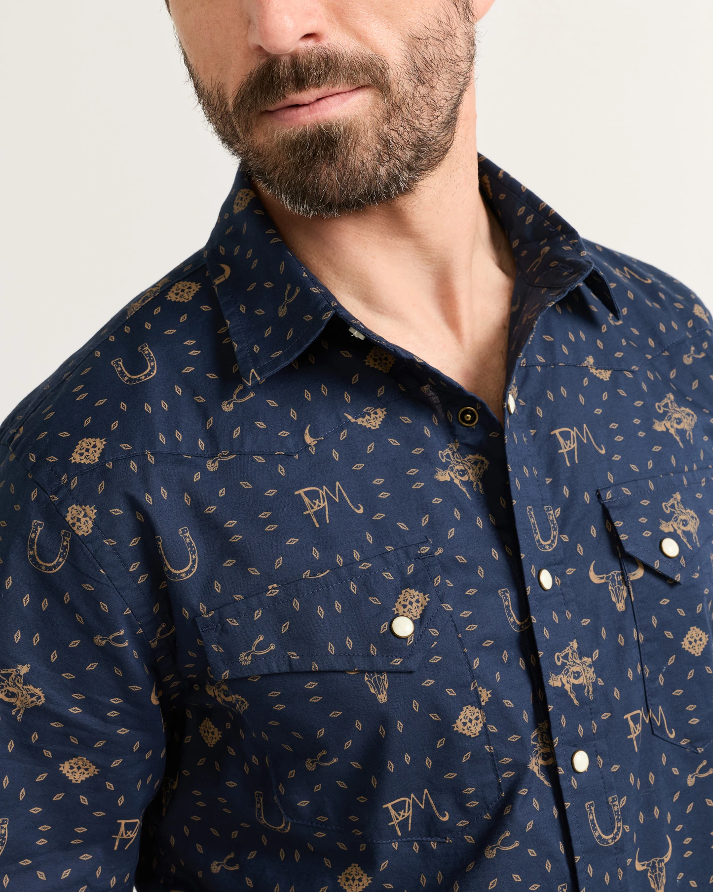 Pendleton Men's Short-Sleeve Laramie Snap-Front Shirt