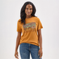 Wrangler Women's Desert Postcard Graphic Regular Fit Tee - Grounded Brown