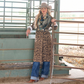 Fringe "Blue Melodies" by Dolan Geiman Silk Wild Rag