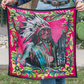 Fringe "He Dog" by Courtney Robertson Silk Wild Rag