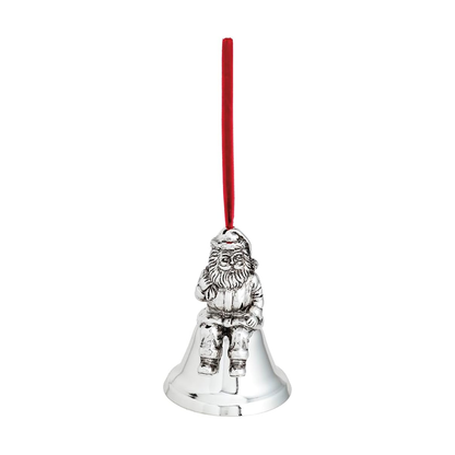Metal Santa Poem Bell
