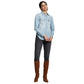 Pendleton Women's Chambray Gambler Shirt - Light Blue