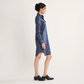 Pendleton Women's Western Print Gambler Shirt Dress - Navy Brights