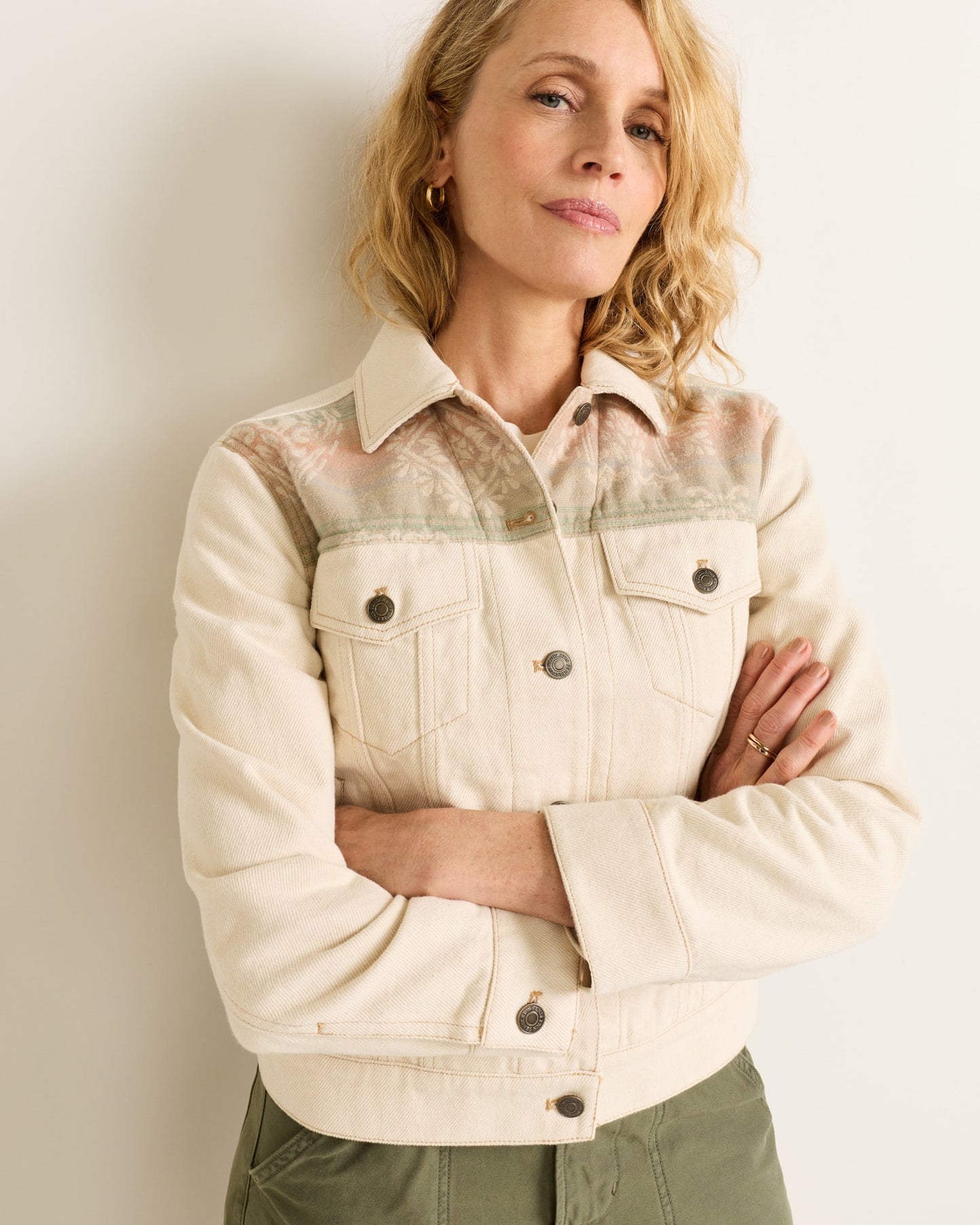 Pendleton Women's Denim Trucker Jacket