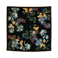Charmeuse #24 Black Mystery Silk Wild Rag - 34.5"