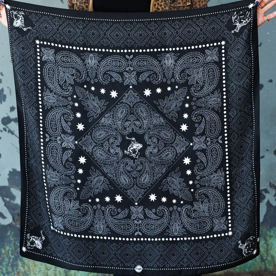 Fringe "Banditos" Silk Wild Rag