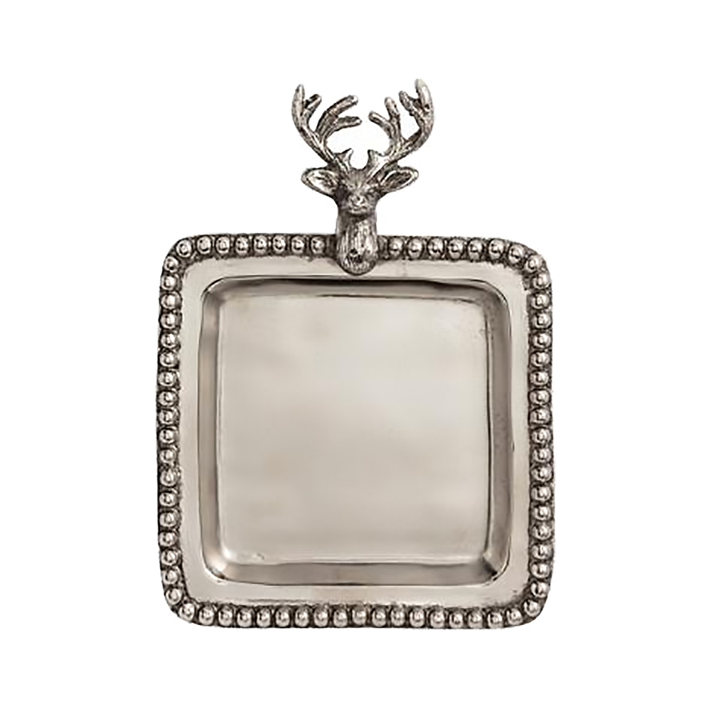 Cast Aluminum Christmas Trinket Trays