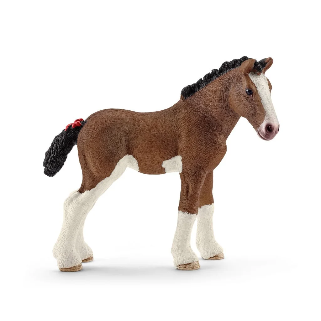 Clydesdale Foal Figurine