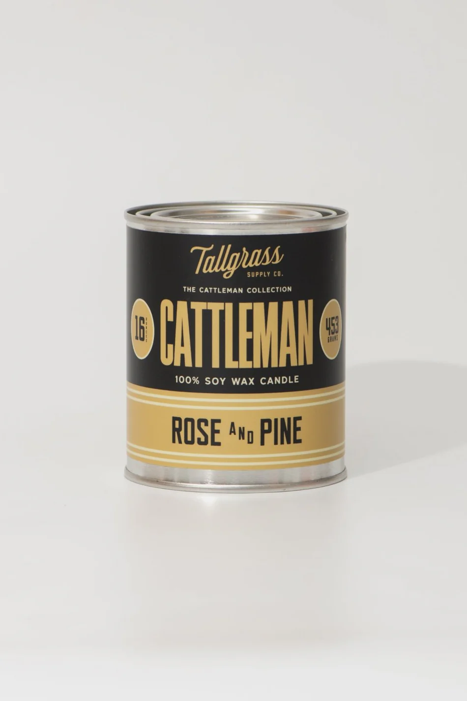 Cattleman Collection: Cattleman - Rose + Pine Soy Wax Candle Gift Box Set