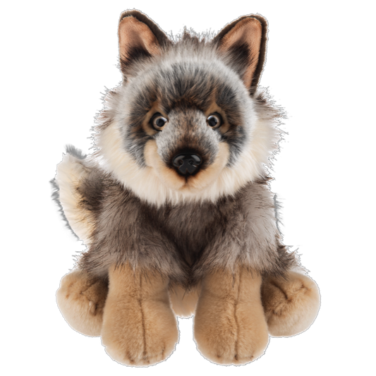 GANZ® The Heritage Collection™ Grey Wolf Plush 12"