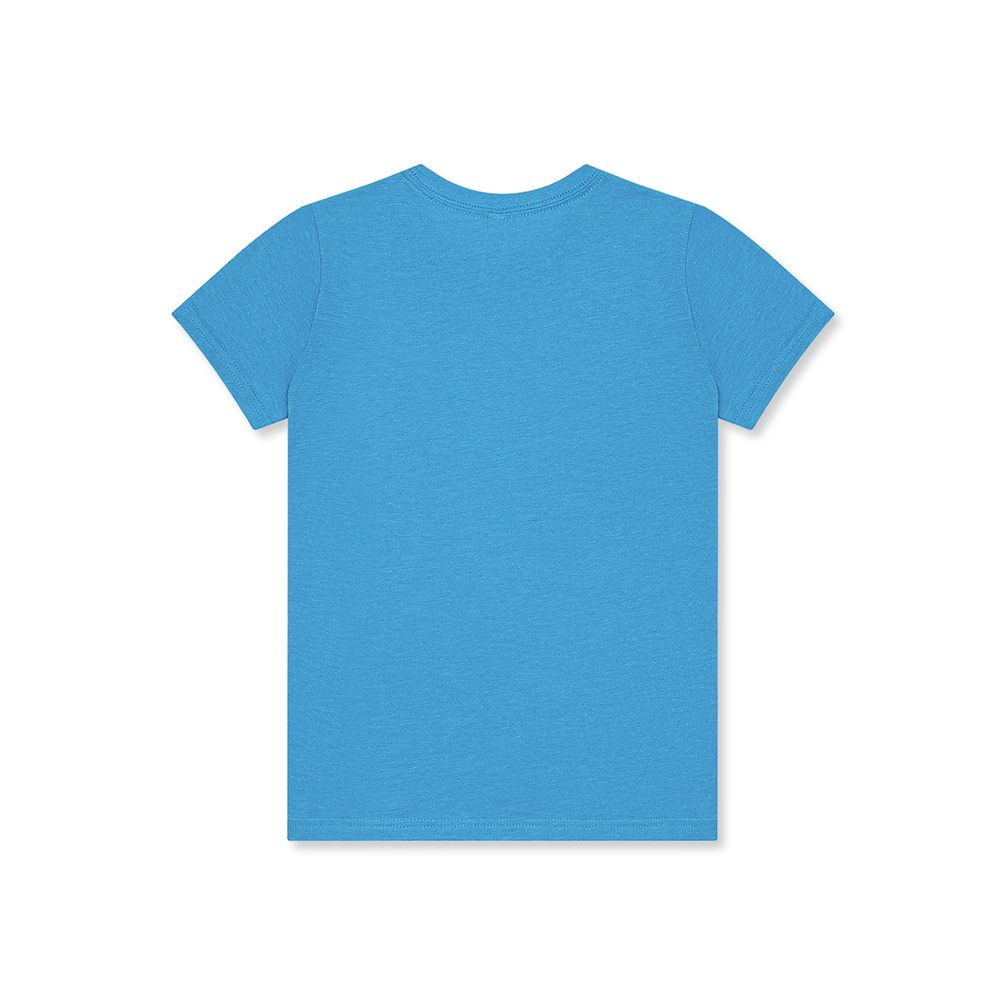 NCWHM Vertical Logo Youth Tee - Neon Blue
