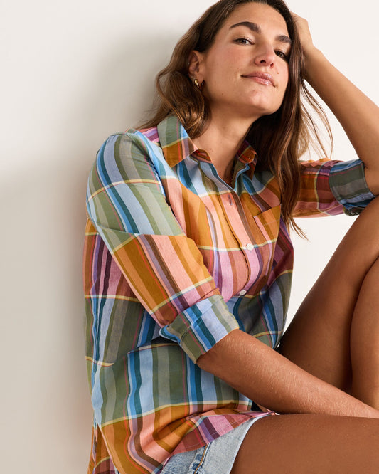 Pendleton Women's Plaid Perfect One Pocket Shirt
