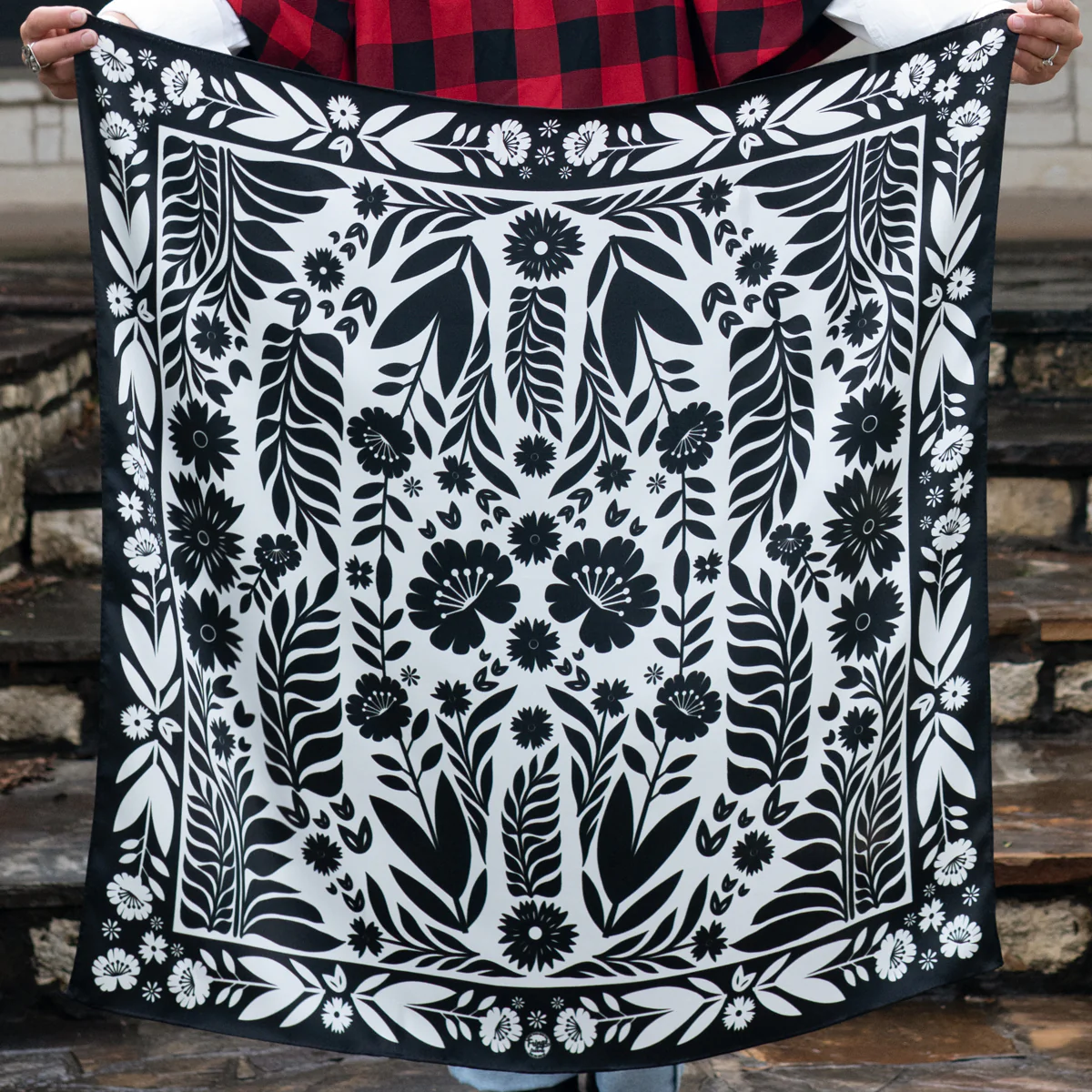 Fringe "Senorita" Silk Wild Rag