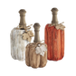 Pine Wood Baluster Pumpkin