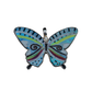 Coreen Cordova Multicolor Butterfly Wooden Pendant