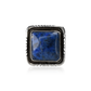 Blue Horizon Denim Lapis Lazuli Ring by Ruth Ann Begay