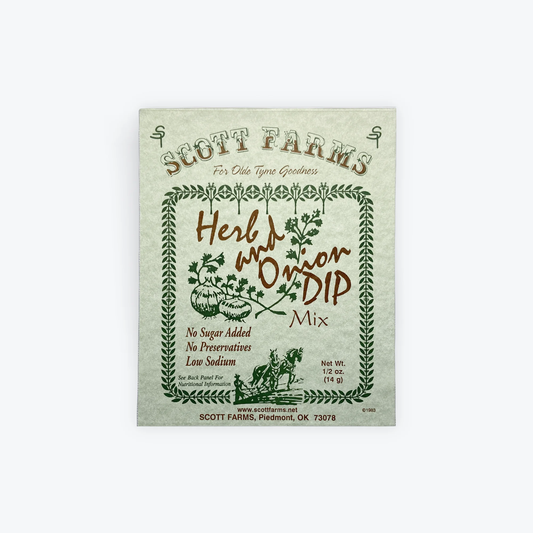 Scott Farms Herb and Onion Dip Mix