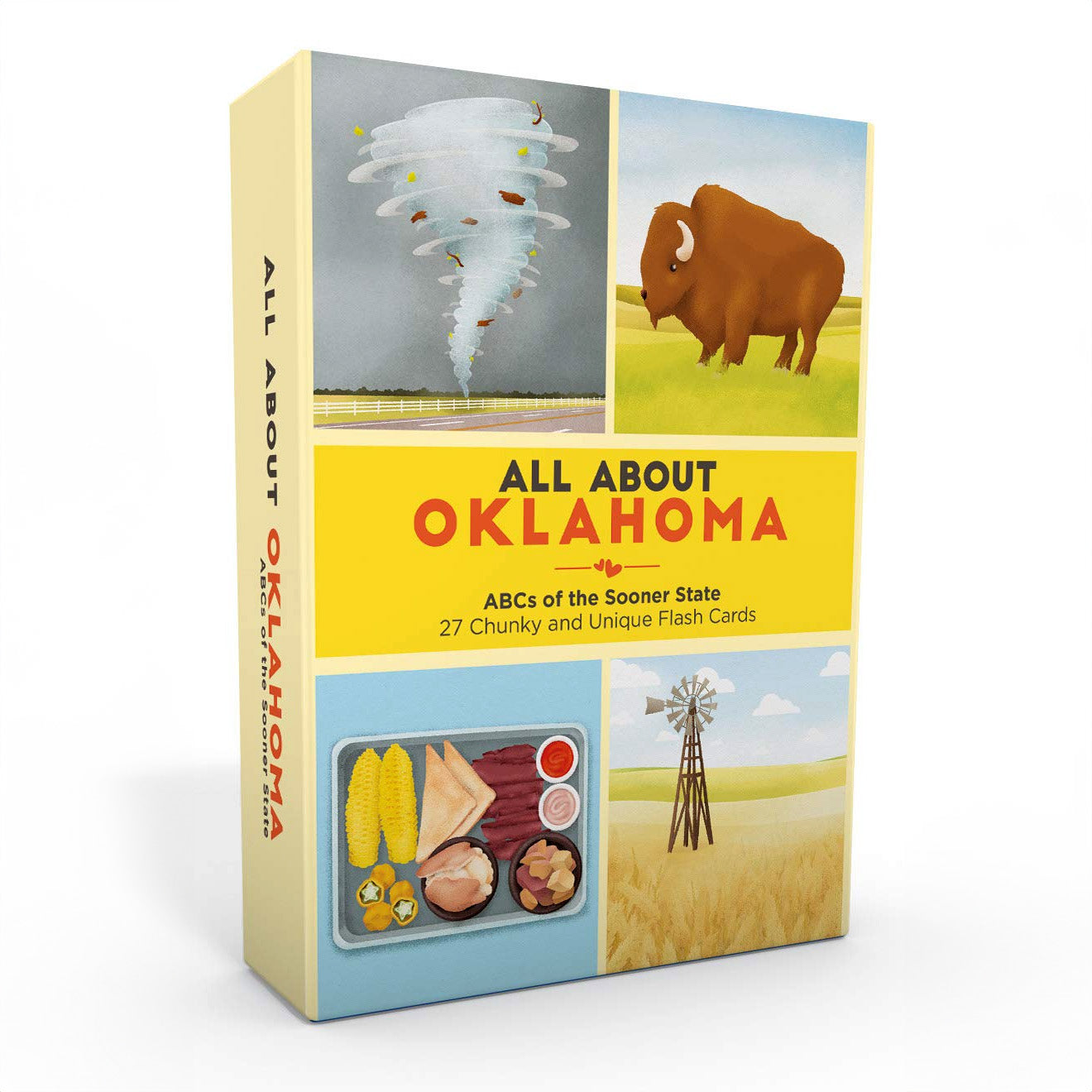 All About Oklahoma: ABC's of the Sooner State Flash Cards by Ashley Holm Rhorer