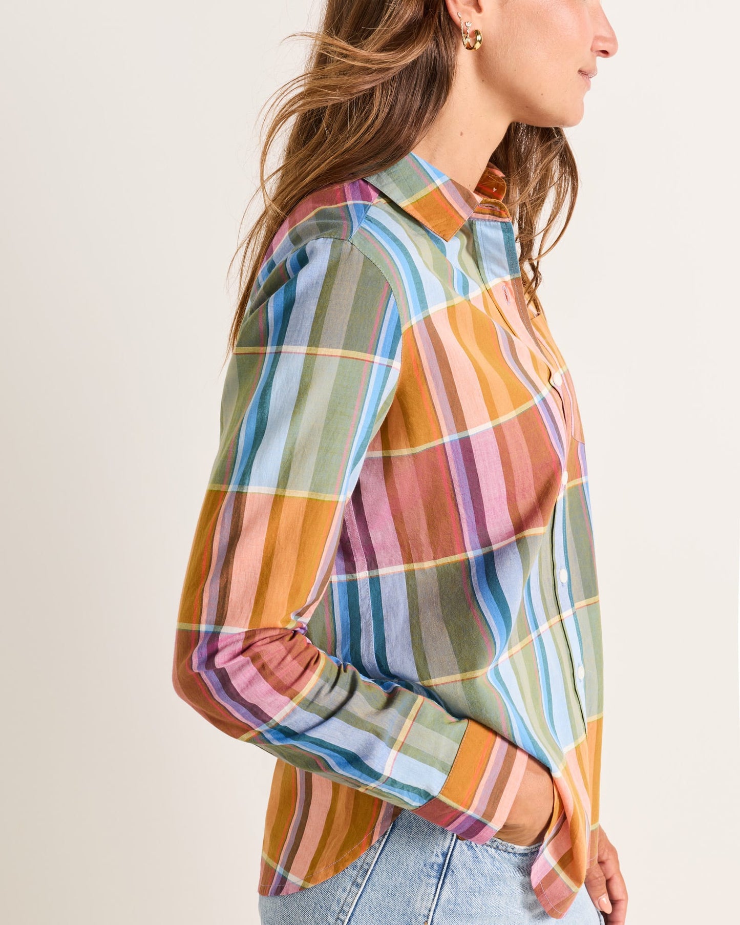 Pendleton Women's Plaid Perfect One Pocket Shirt