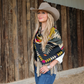 Fringe "Cross Me" Silk Wild Rag