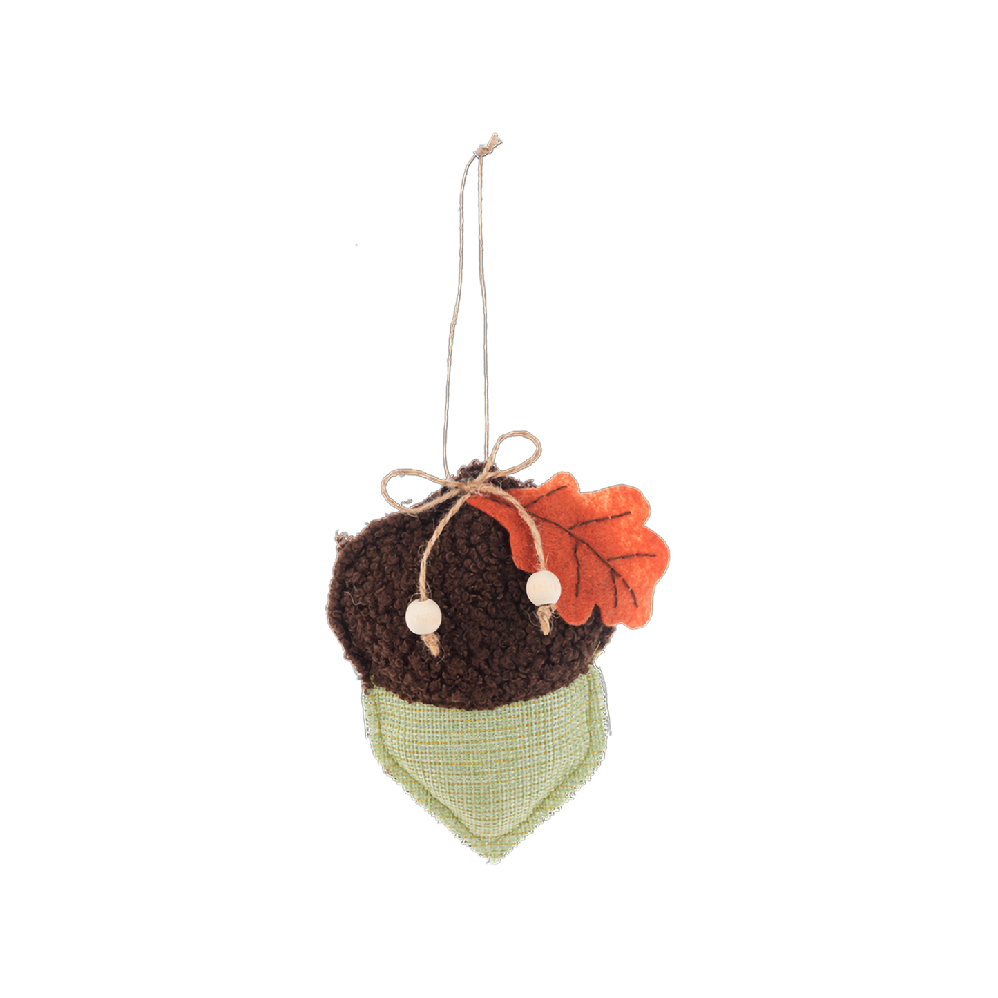 Metallic Acorn Ornament