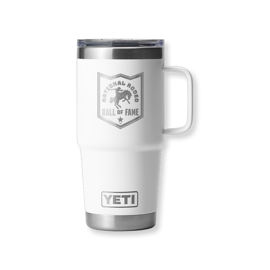National Rodeo Hall of Fame YETI 20oz. Travel Mug with Stronghold Lid - COMING SOON