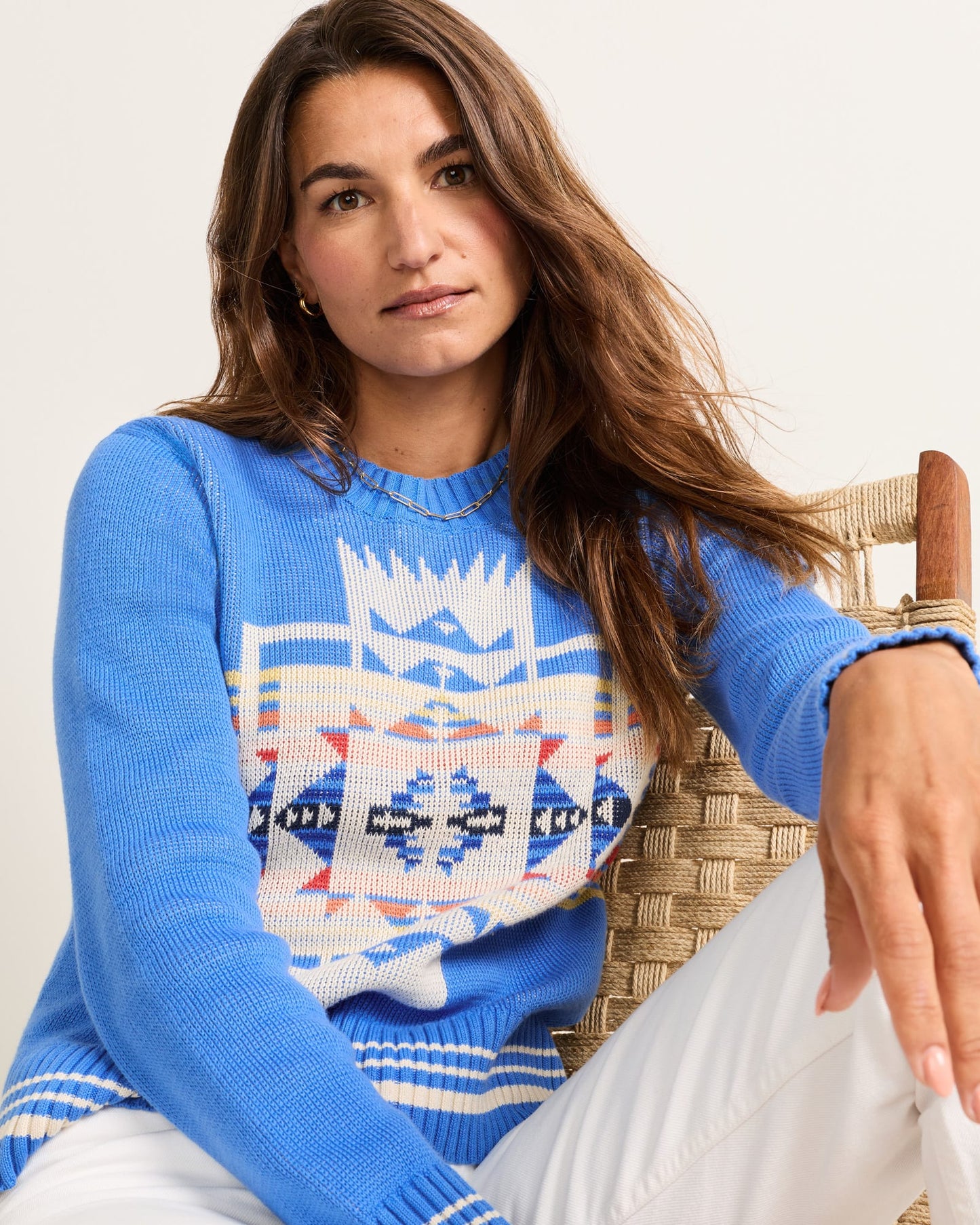 Pendleton Women's Columbia River Cotton Sweater