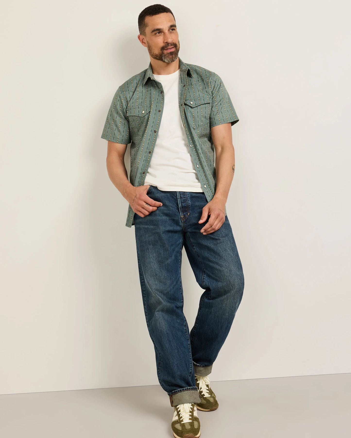 Pendleton Men's Short-Sleeve Laramie Snap-Front Shirt