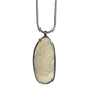 Echo Circle Elk Bone Pendant Necklace