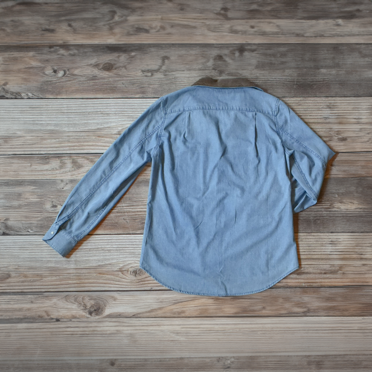 Tasha Polizzi Women's Button-Up Rex Shirt - Washed Blue