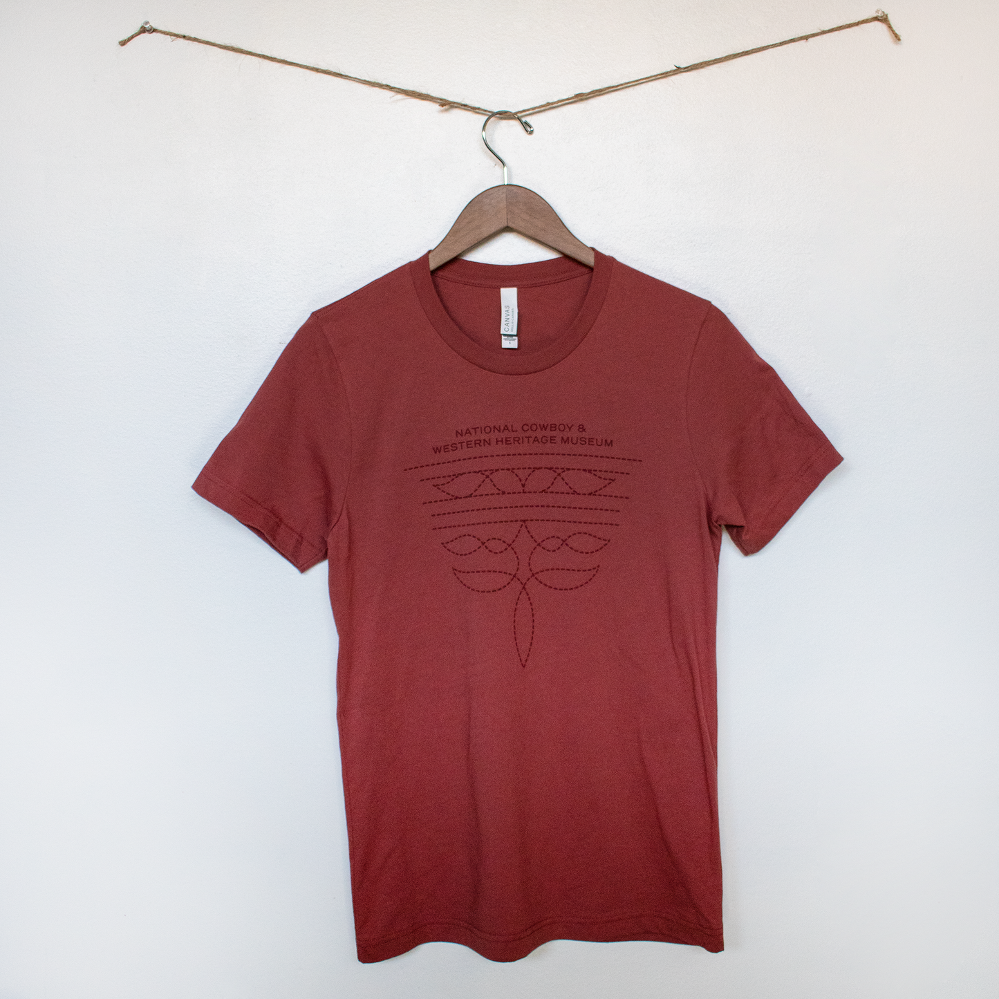 NCWHM Boot Stitch Graphic Tee - Clay