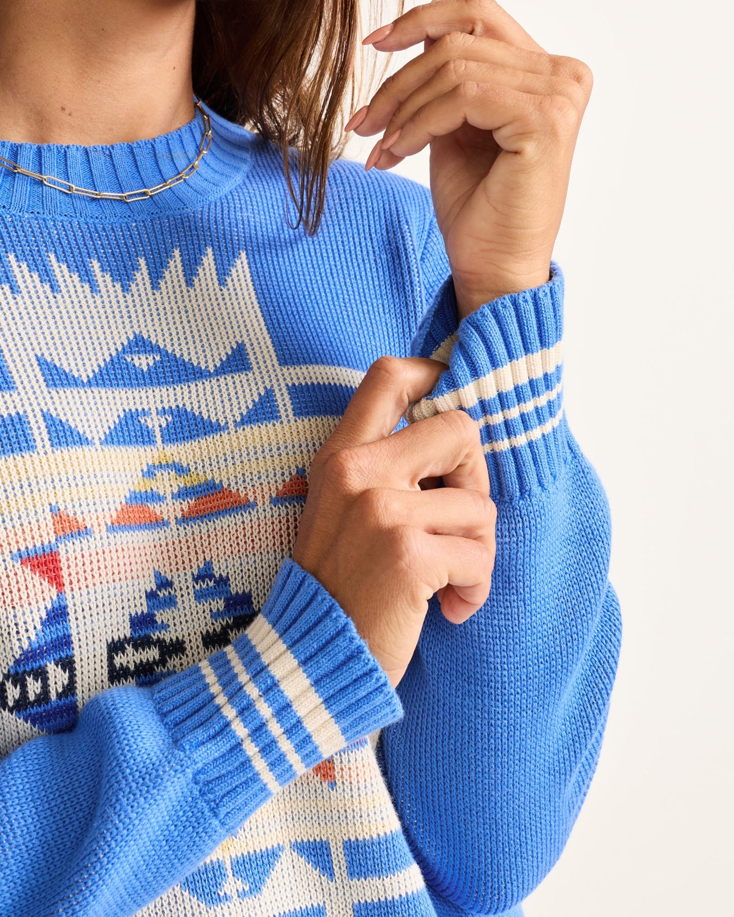 Pendleton Women's Columbia River Cotton Sweater