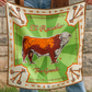 Fringe "Toro Grande" by David Bond Silk Wild Rag