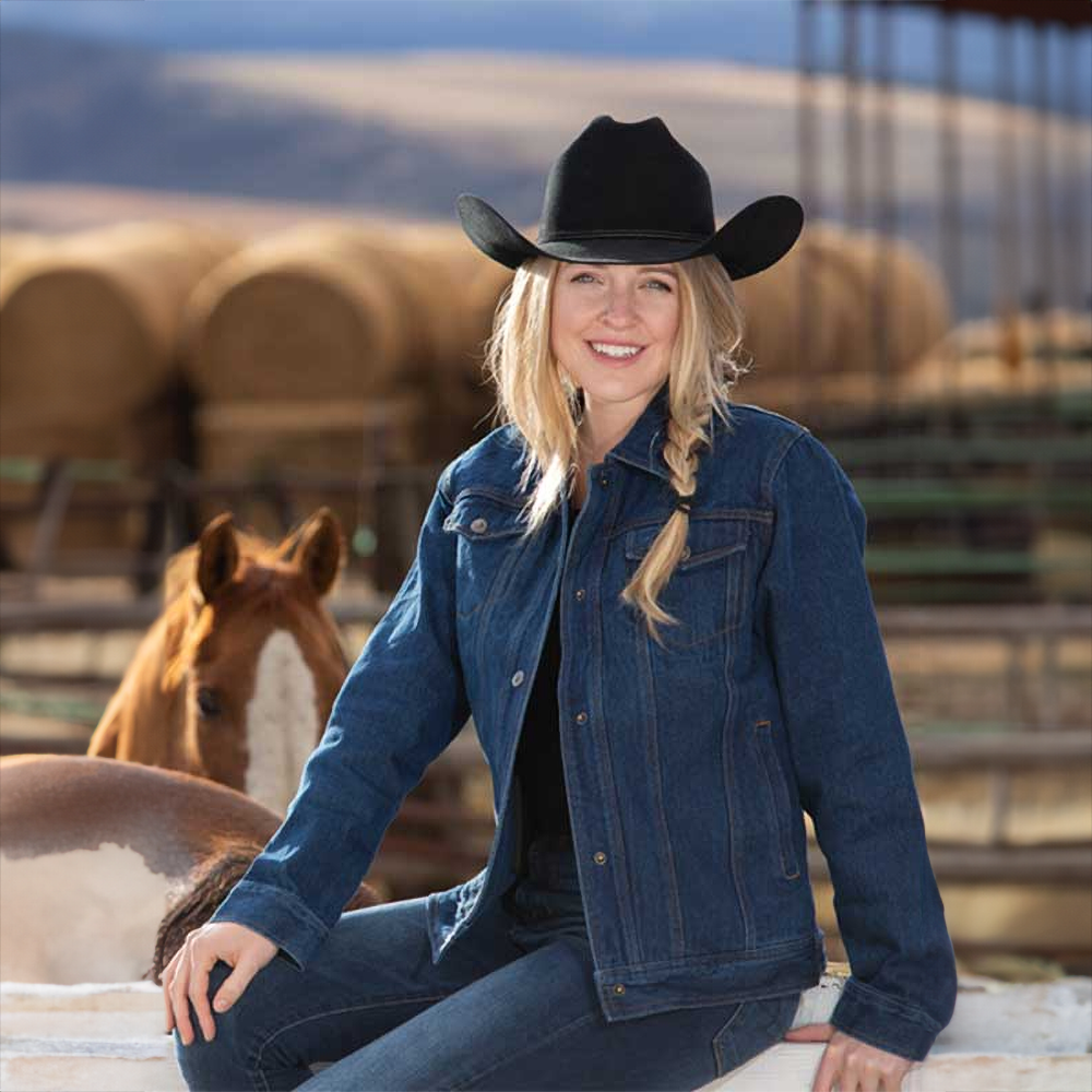 Concealed carry jean jacket discount