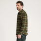 Pendleton Men's Plaid Cotton Fremont Flannel Shirt - Olive Rust Plaid