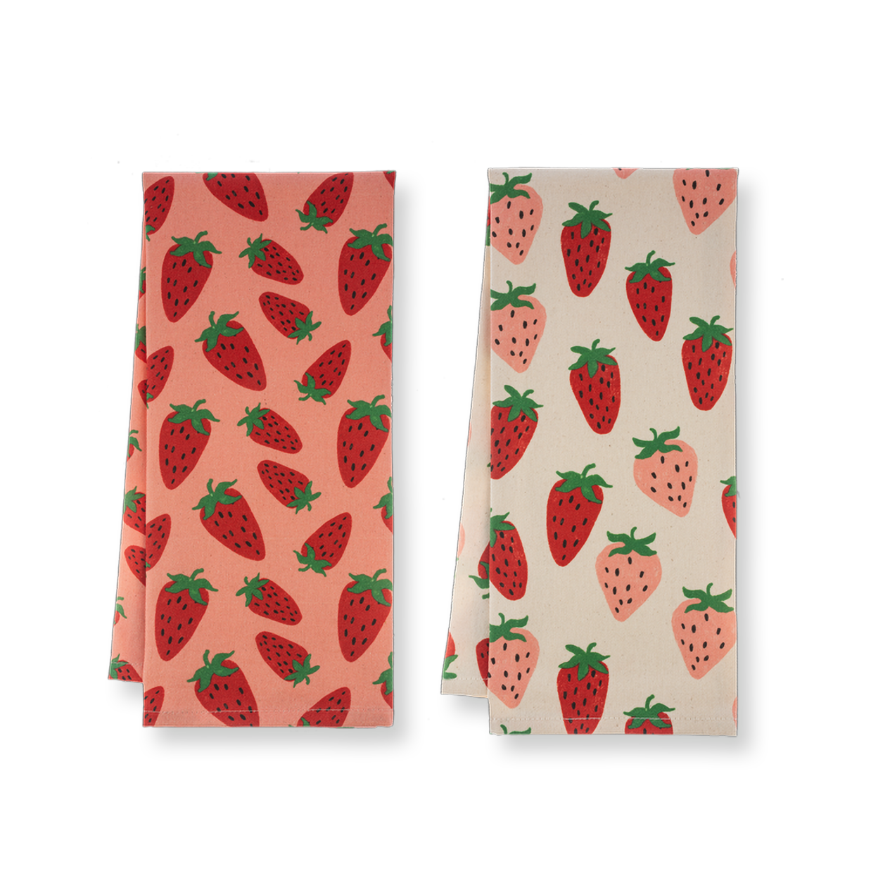 Heirloom Strawberry Cotton Tea Towel