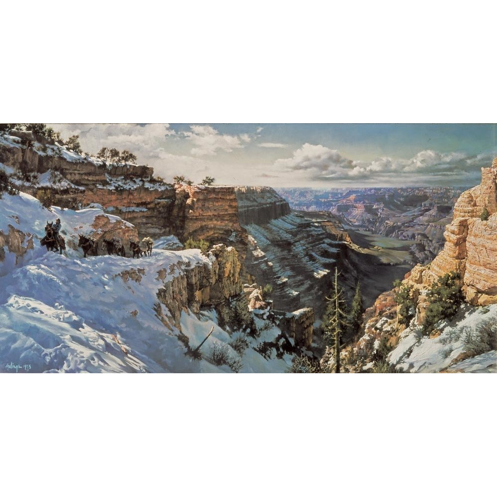 Grand Canyon - Kaibab Trail by Clark Hulings