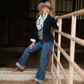 Fringe "The Remuda" by Dolan Geiman Silk Wild Rag