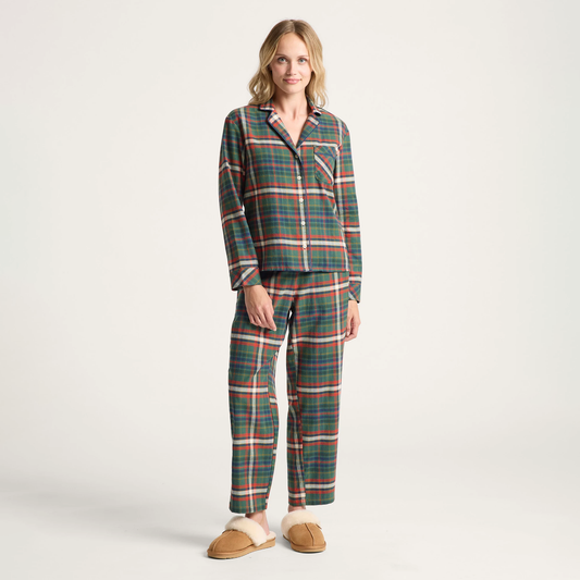 Pendleton Women's Plaid Flannel Pajama Set