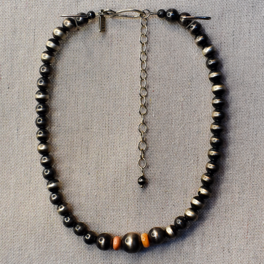14" Spiny Oyster Western Necklace