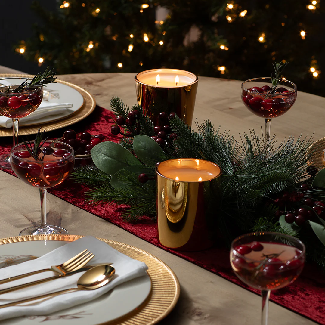 Archipelago Cranberry St. Germain Mantel Candle