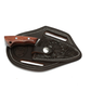 Texas Saddlery Floral Leather Knife Sheath with Knife