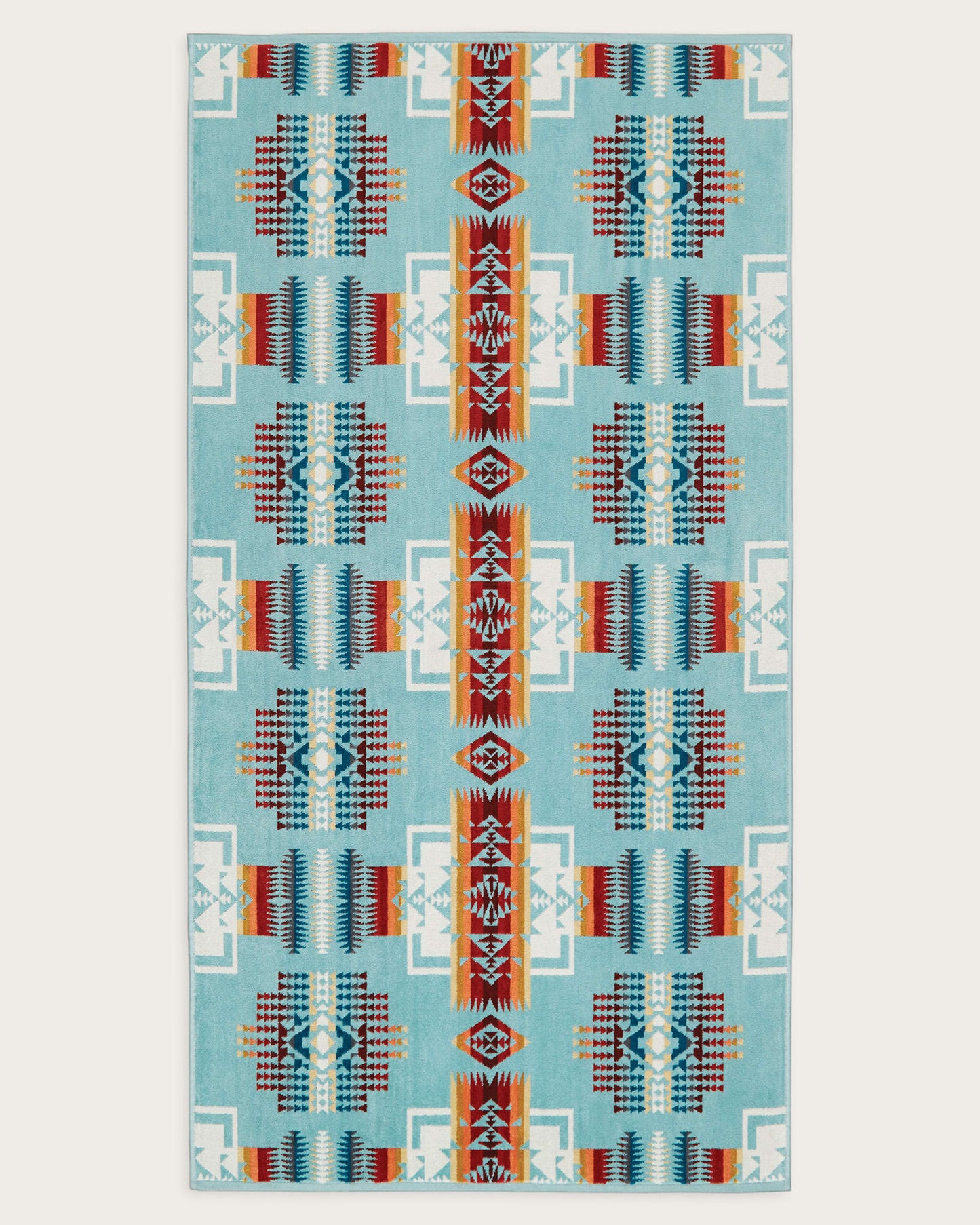 Pendleton Chief Joseph 3 Piece Towel Set - Aqua