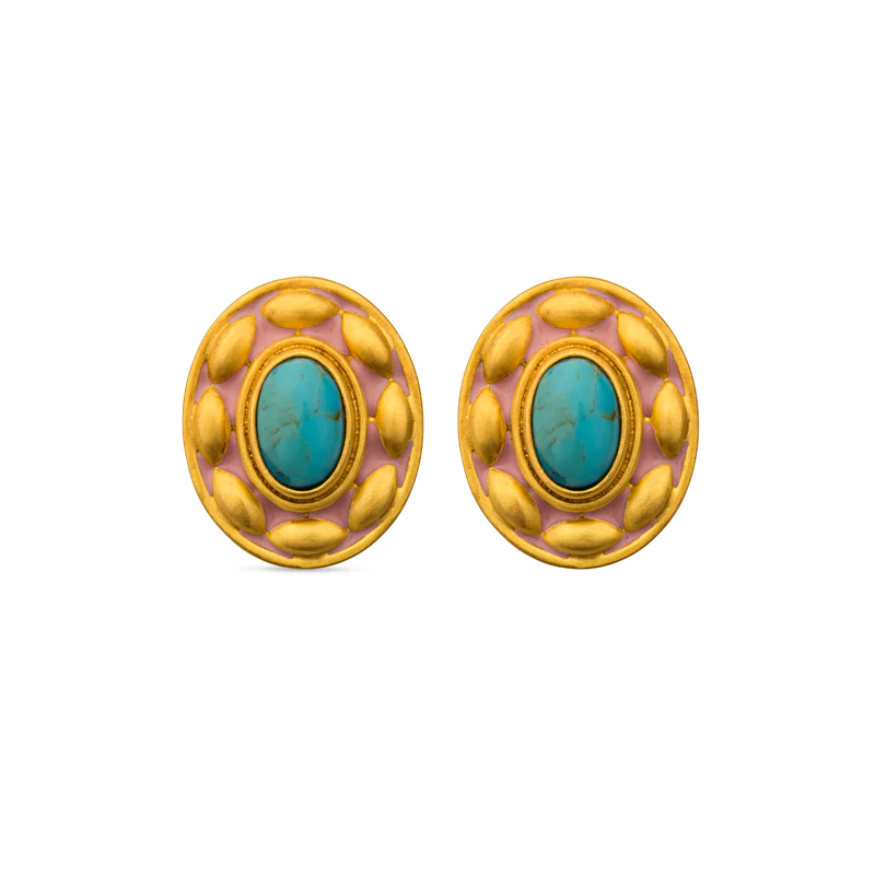 Christina Greene Island in the Sun Stud Earrings