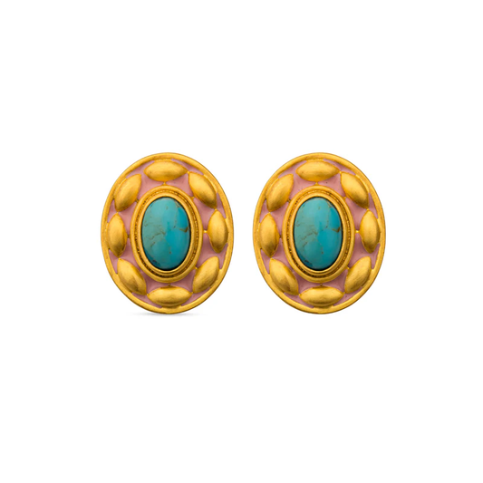 Christina Greene Island in the Sun Stud Earrings