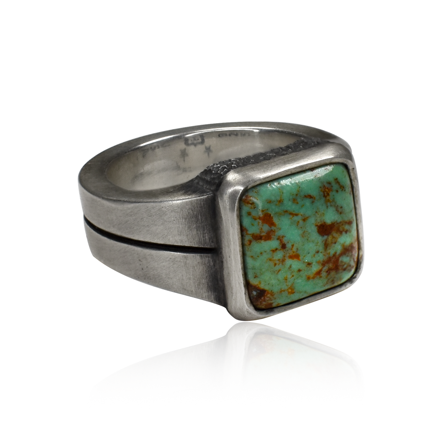 Trove Jewelry Co. Tobacco Pipe Kingman Turquoise Ring